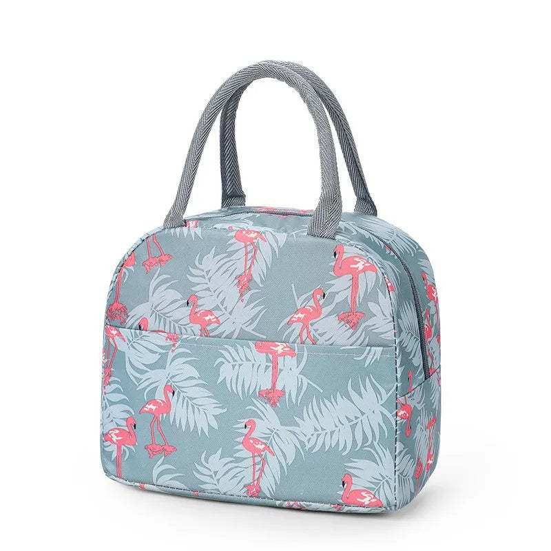 Portable Lunch Bags Thermal Insulation Lunch Box Storage Bag Children's School Lunch Box Bag Picnic Storage Large Capacity