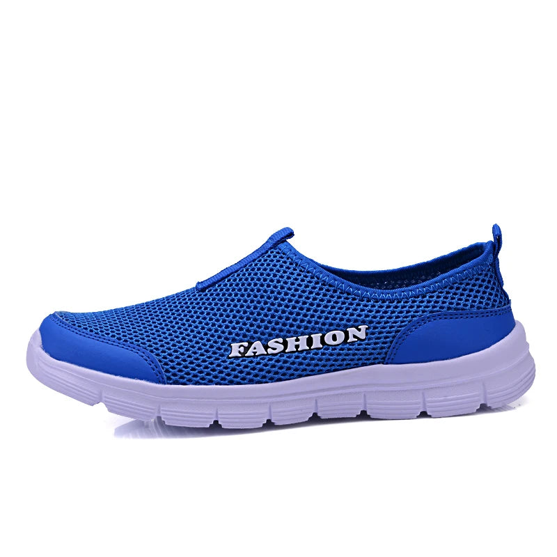 Casual Men Shoes Summer Sneakers Breathable Mesh Men Footwear Running Shoes Men's Lightweight Slip-on Sandals Zapatos De Hombre