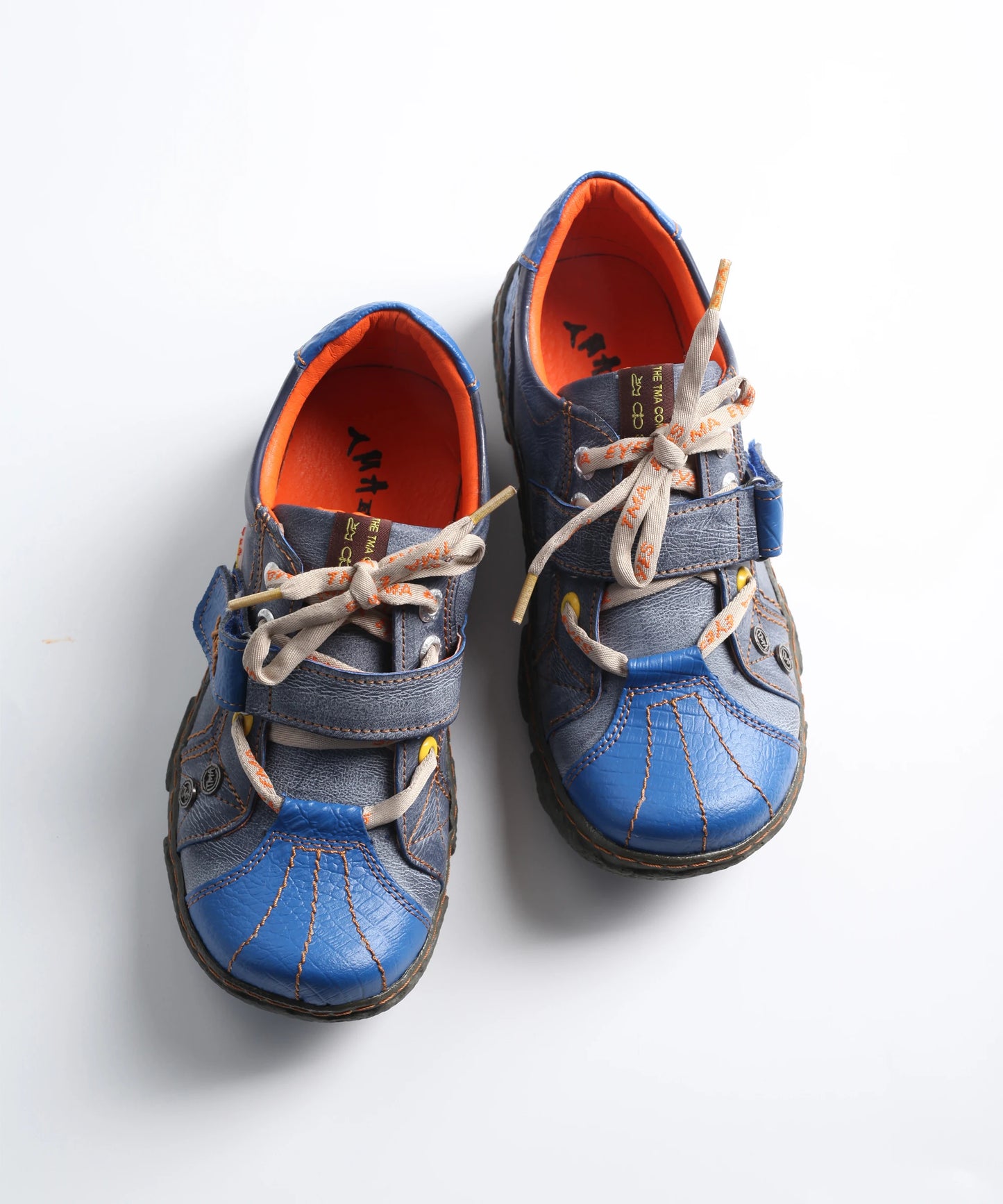 TMA EYES Autumn Women's Casual Handmade Stitching Flat Shoes