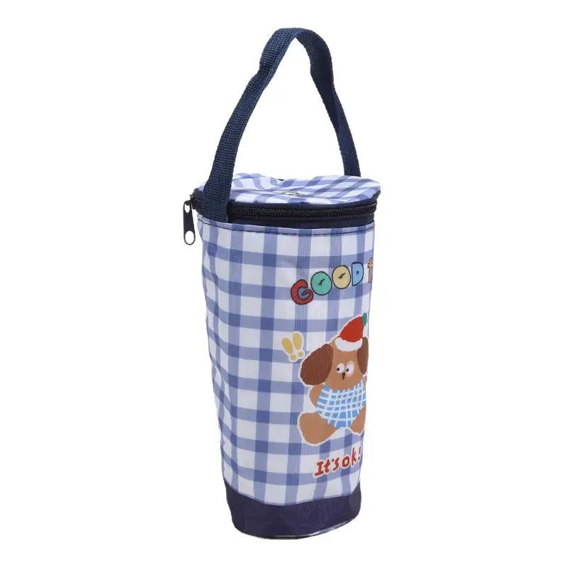 Portable Milk Tea Tote Bag Heat Preservation Bag Carrying Insulated Cup Cover Umbrella Bag Handbag Camping Drinkware Accessories