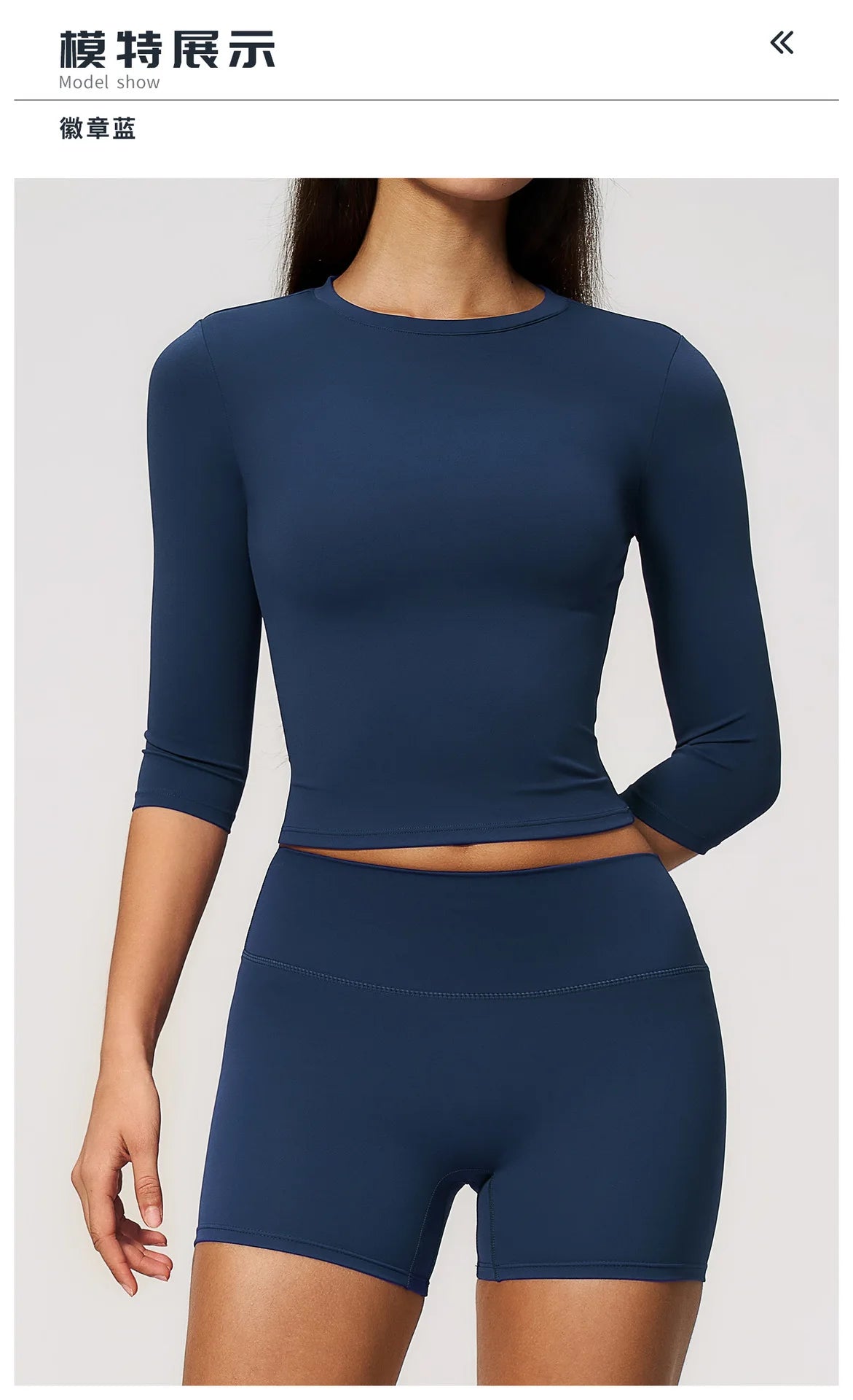 Sportswear Workout Clothes 2026 New Yoga Outfit Set For Women Slim Fit Mid Sleeve Shorts Outdoor Fitness Half Sleeve Sports Suit
