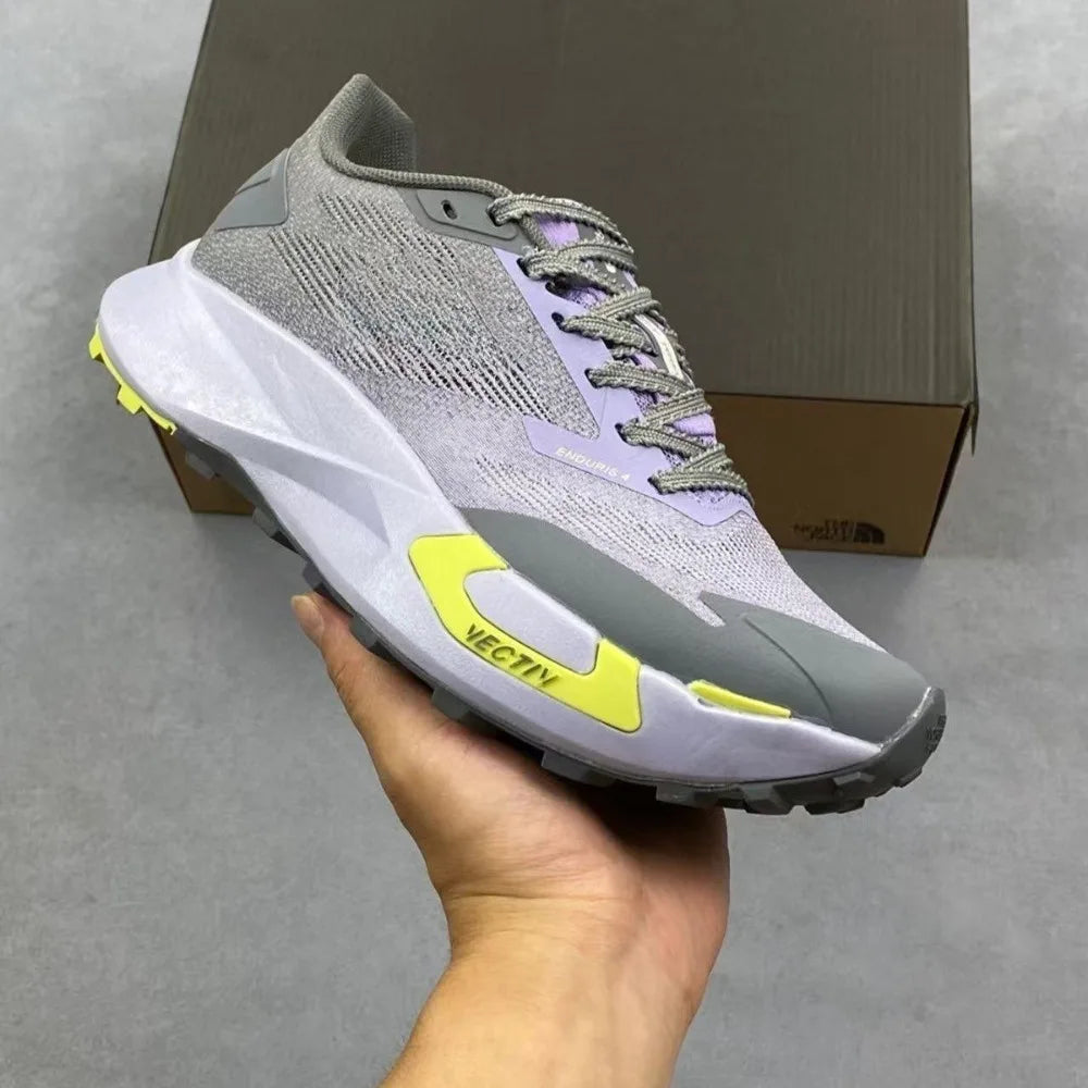 Non-Slip Shock-Absorbing Durable Breathable Cushioned Grip Unisex Trail Running Shoes for Outdoor Hiking Walking Casual Travel