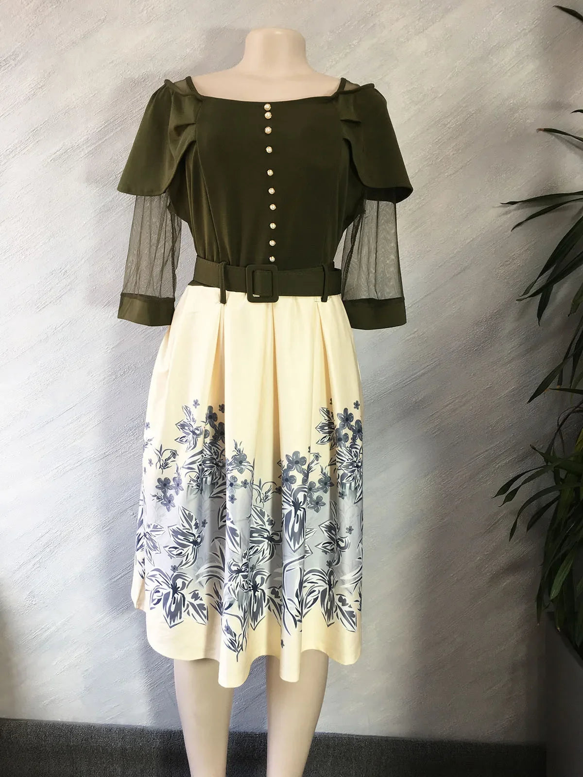 Customized New Fashion Print African Dresses for Women Dashiki Autumn Style Ankara Clothes Africa Dress Ladies Robe Africaine Fe