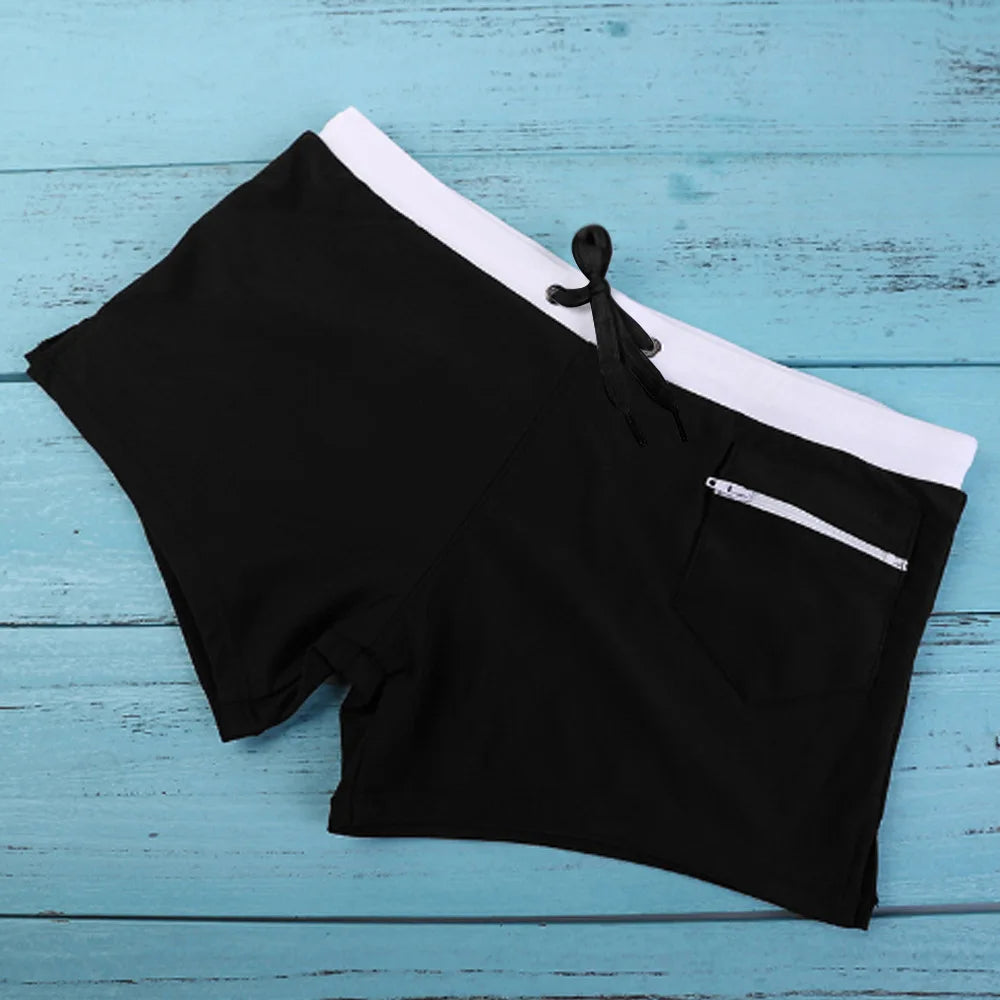 2026 Summer Men Swimwear Swimsuits Swimming Sexy Shorts Trunks Mens Swim Sunga Beach Surf Board Shorts Briefs Swimming Trunks
