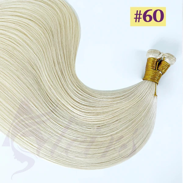 ADEIRS Genius Wefts Extensions Hair Bundles Brown Blonde 100% Real Human Hair Straight Remy Hair Invisible can Curly