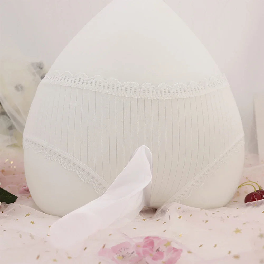 Sissy Penis Sheath Underwear Comfortbale Panties Pensi Pouch Underpants Gay Bow-knot Briefs Man Soft Lingerie Knickers