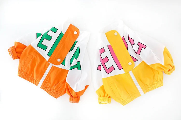 Fashion Children Boys Girls Clothing Suit Spring Autumn Baby Cotton Jacket Pants 2Pcs/Sets Infant Casual Outfits Kids Tracksuits