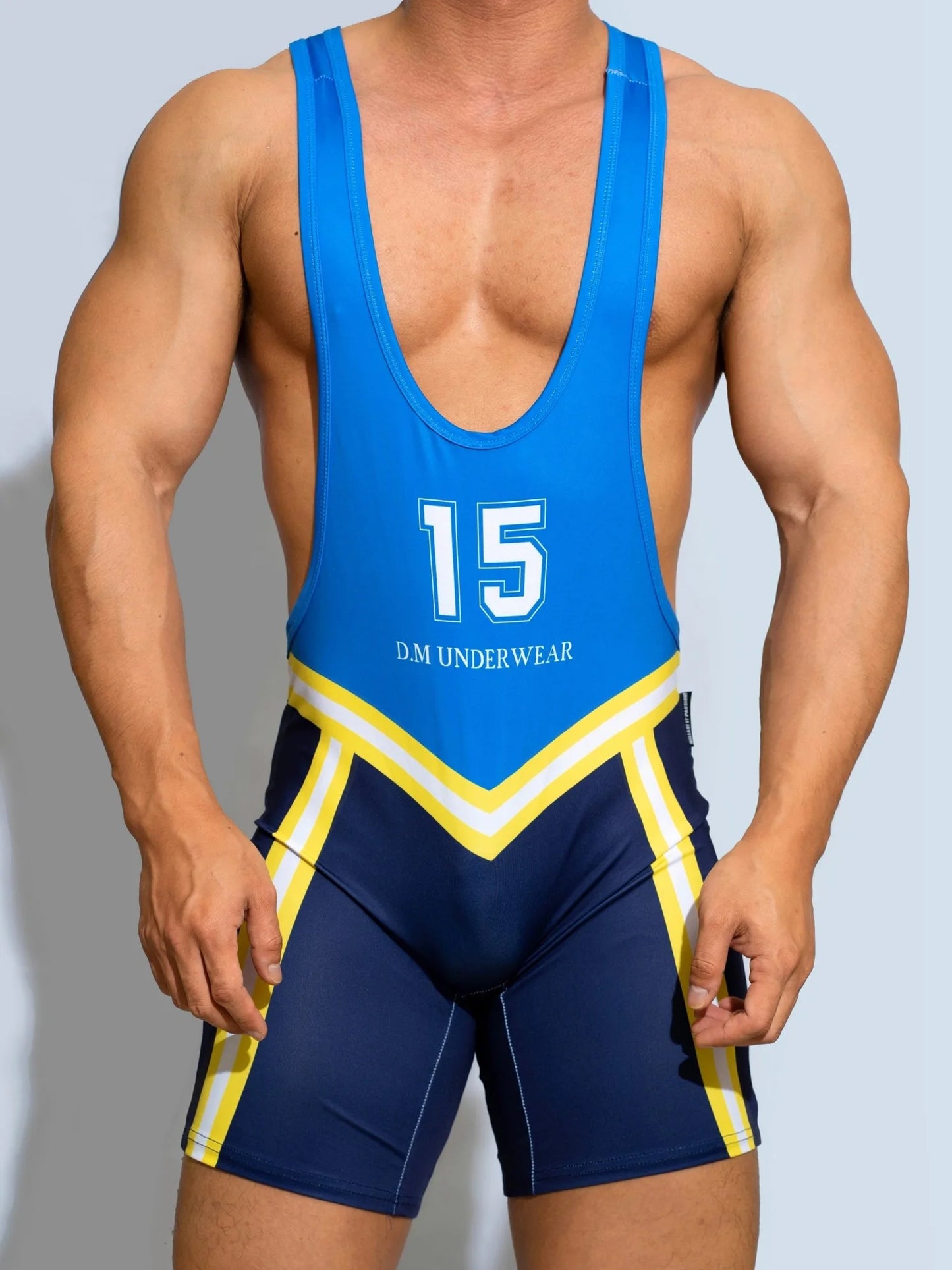Underwear Sport Wrestling Corset Bodysuit Men Shape Wear Elasticity Man Party Suit