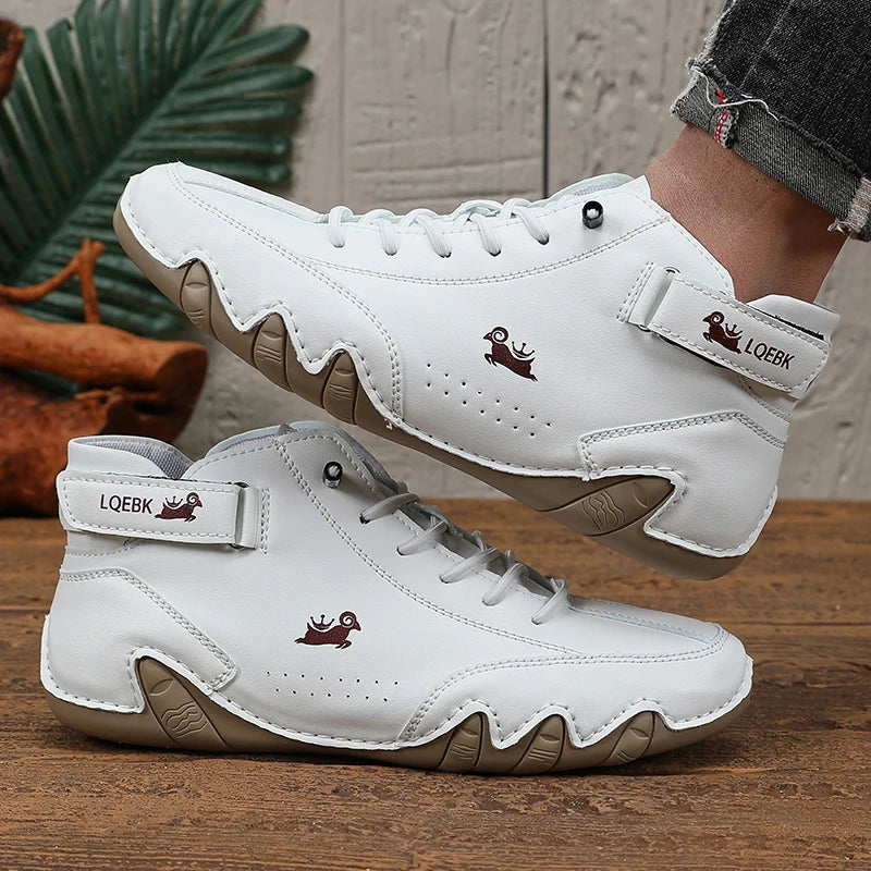Leisure Men's Boots High-quality Stitching Soft Sole Comfortable Breathable Non Slip Durable Upper Cycling Couple Platform Boots
