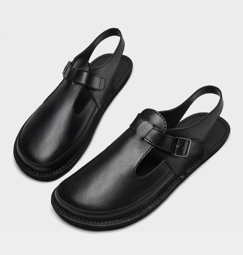 Summer Men'S Sandals Comfortable Lightweight Fashionable Sandals Outdoor Casual Slippers Oil Resistant Waterproof Home Sandals