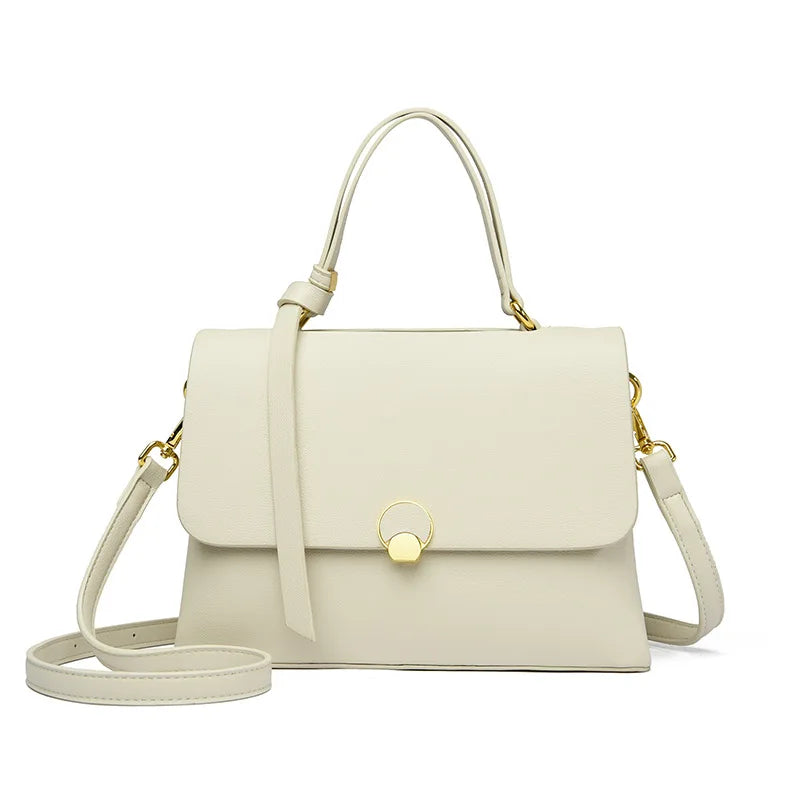 Fashionable Women's Bags, High-End Versatile Casual Bags, Trendy Textured Color-Blocked Handbags, Niche Shoulder and Crossbody Bags, a Great Choice for Gifting to Your Girlfriend