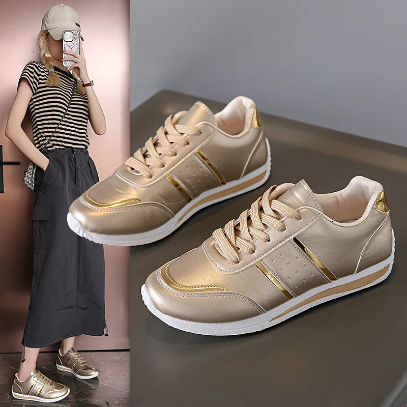 Spring and Autumn New Sports Casual Shoes Summer Breathable Casual Shoes Strap Sports Women's Shoes Zapatos De Mujer