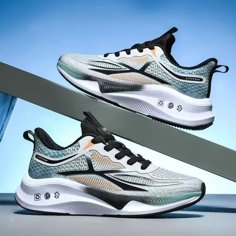 Cheap Summer Men Breathable Sport Shoes Professional No Slip Damping Men Running Sneakers Luxury Tenis Training Shoes Zapatillas