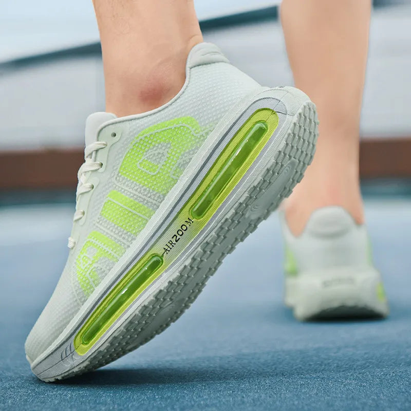 Men Sports Running Shoes Casual Marathon Breathable Lightweight Women's Comfortable Athletic Nonskid Walking Sneakers Outdoors