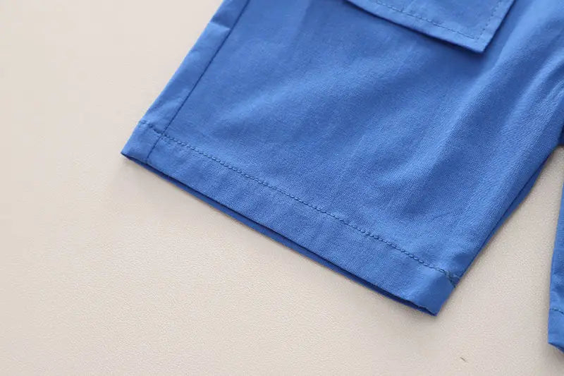 New Children Casual Clothes Suit Summer Boys Girls Printe Letters Shirt Shorts 2Pcs/Set Kids Toddler Clothing Infant 0-5 Years
