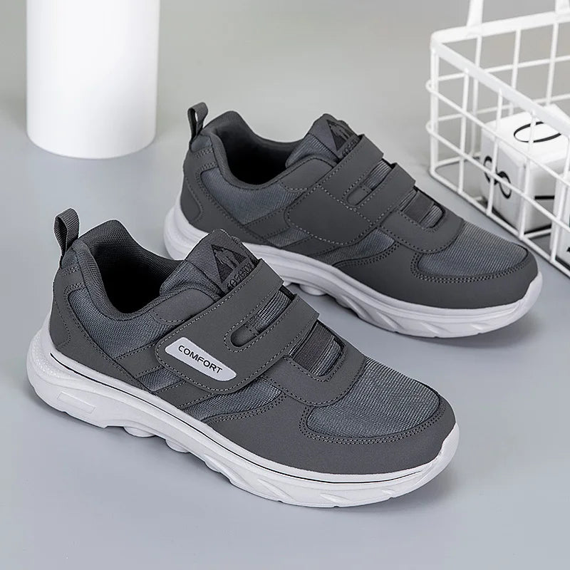 Diabetic Shoes for Elder Women Men Orthopedics Feet Swollen Adjustable Casual Sneakers Walking Shoe Elderly Foot Pain Relief