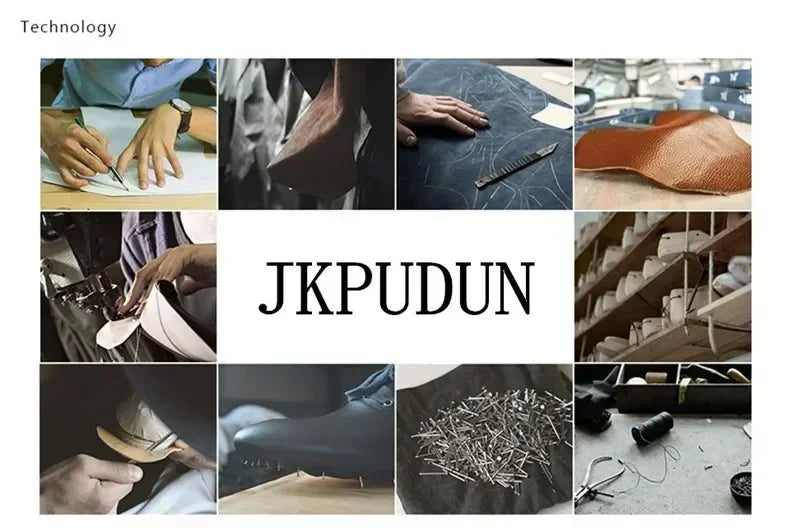 Luxury Brand Men's Casual Shoes Fashion Handmade Walking Shoes Lightweight Leisure Footwear Outdoor Sneakers Leather Work Shoes