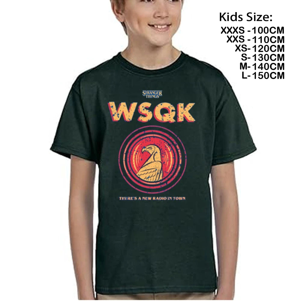 WILL Hawkins Demogorgon Shirt Funny for Boys T-Shirt Kids Tops Y2k Saying Tees