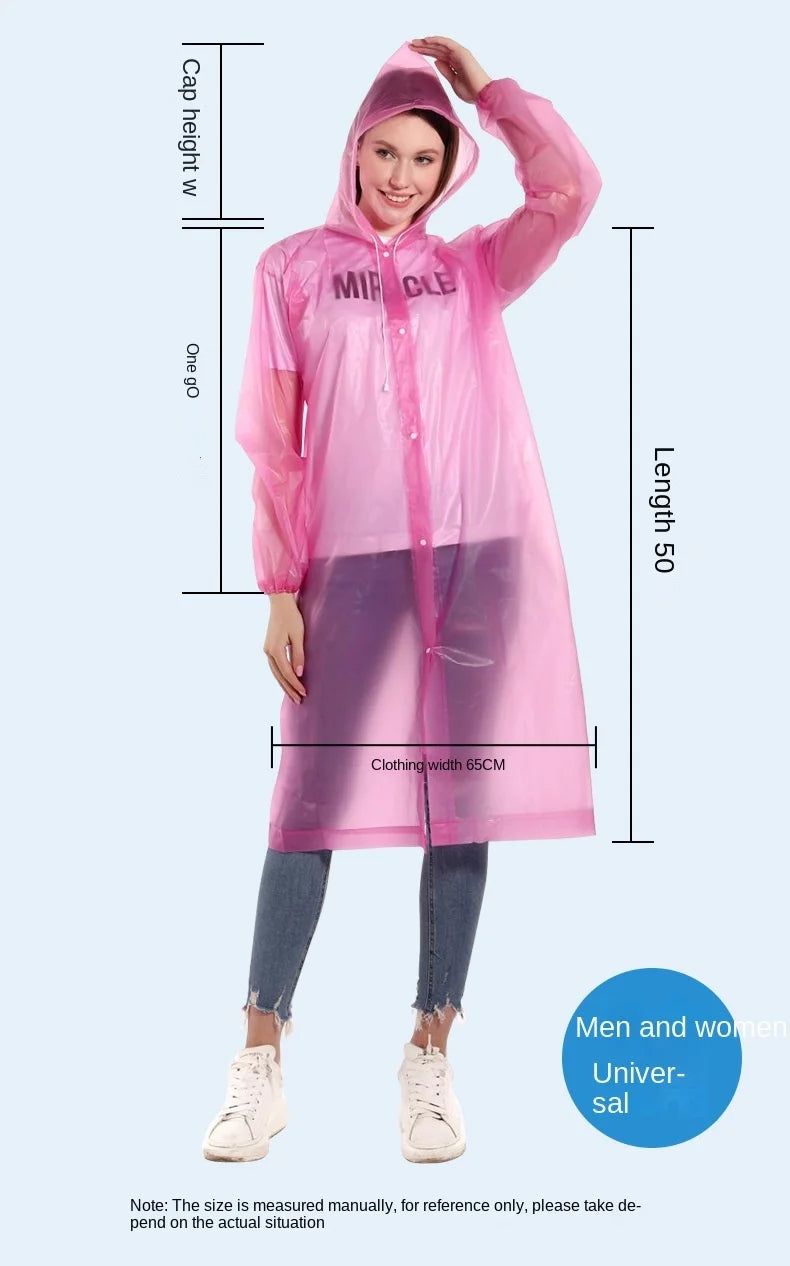 Raincoat Long Full-body Adult Wearing Men's Women's Electric Battery Car Single Riding Poncho
