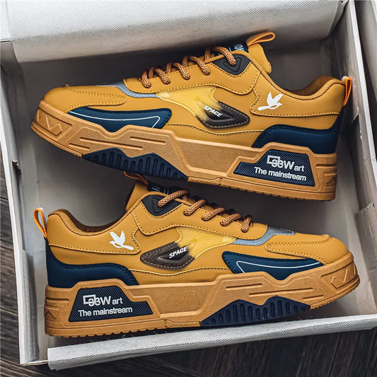 Men's skate shoes, casual sports shoes, men's street fashion casual shoes, light, comfortable, versatile and suitable for all se