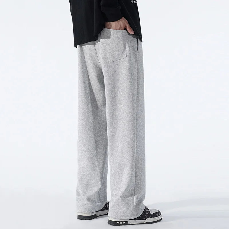 Big Tall Men Sweat Pant Drawstring Extra Long Length Sweatpant Stretch Winter Fleece Sport Jogger Trouser Male 200Cm 190cm 120cm