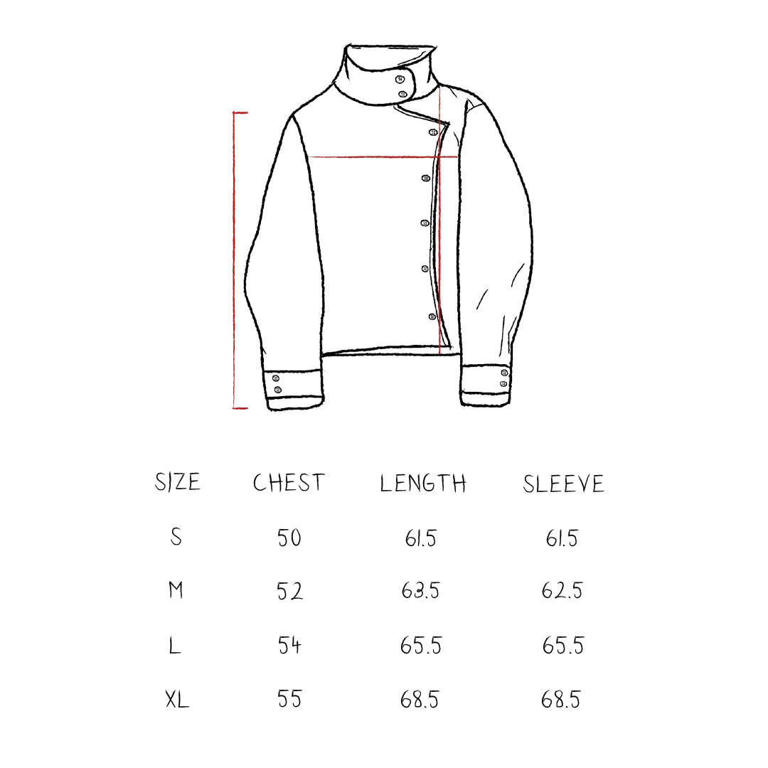 Mens Jacket  Gradient Irregular Button Unisex Gothic Streetwear Canvas Cotton Casual Fashion Harajuku Y2K Fencing Vintage Wash