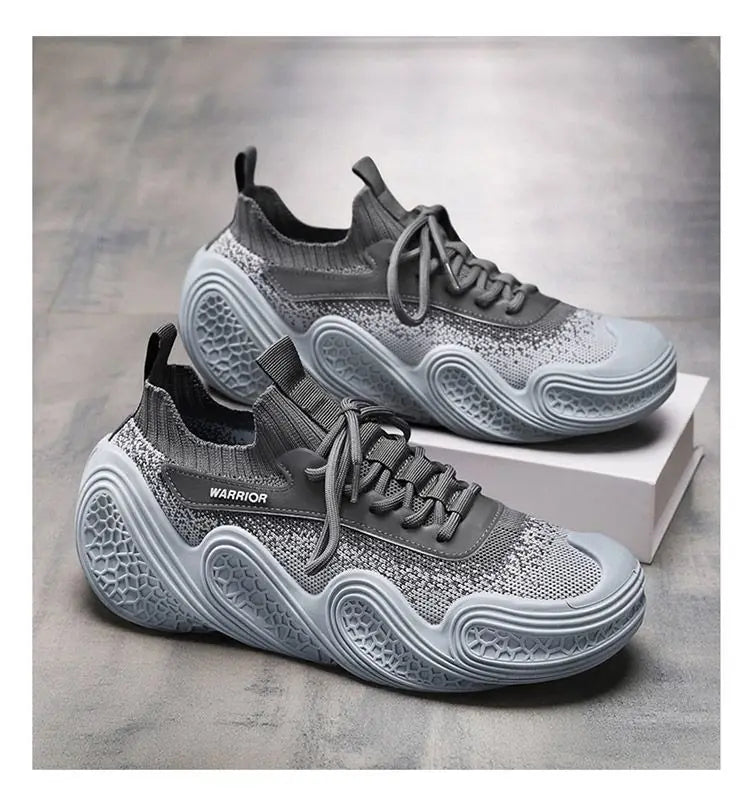 Warrior Original Brand Sports Shoes Summer Breathable Mesh Lightweight Running Shoes Wear-resistant Non-slip Casual Sneakers