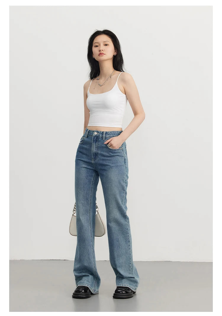 CHIC VEN Women's Tanks New Loose Short Camis Sleeveless Solid Crop Top Woman Clothing Spring Summer 2023