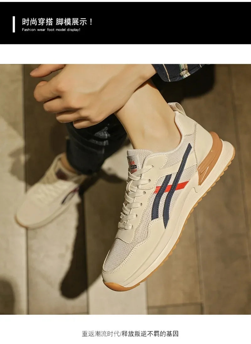 Running Shoes Men's Wear-Resistant Lightweight Breathable Original Luxury Shoes for Men Non-Slip Male Sneaker Zapatillas Mujer