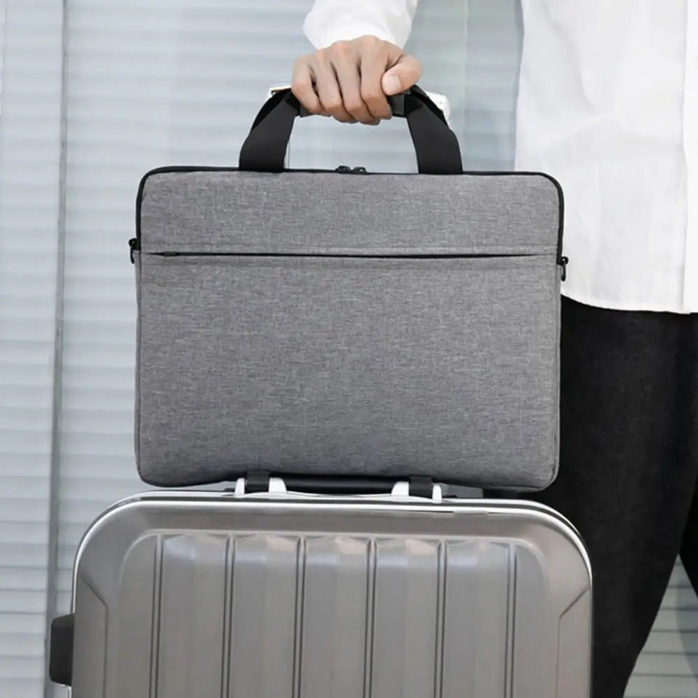 Universal Shockproof Laptop Sleeve Case Large Capacity Ultra Thin Shoulder Bag Business Fashion Laptop Handbag
