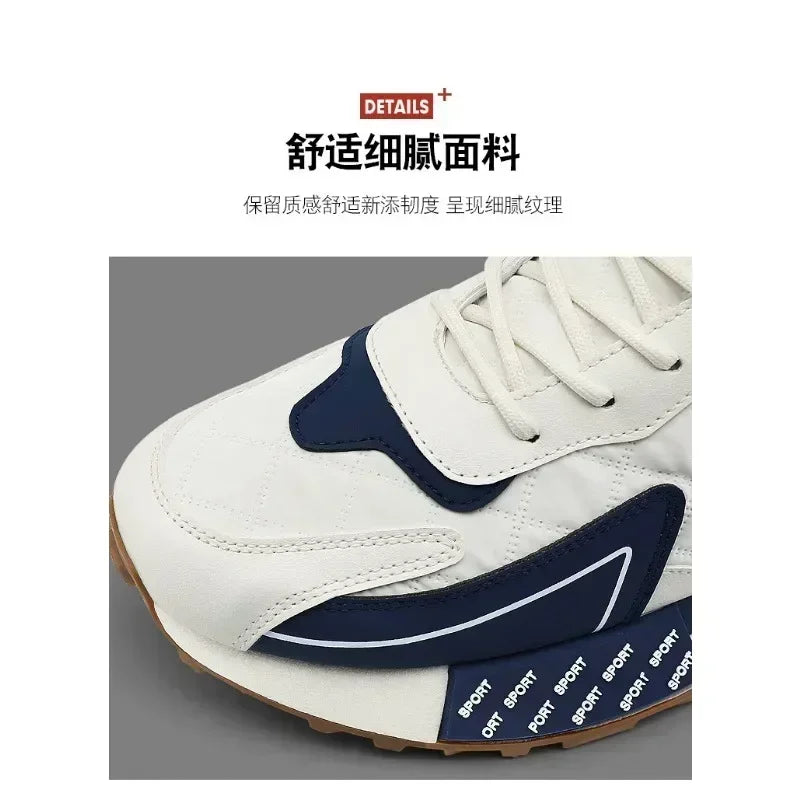New High Quality Men's Sport Shoes Thick-soled Tenis Running Shoe for Man Outdoor Walking Shoes New Casual Men Sneakers