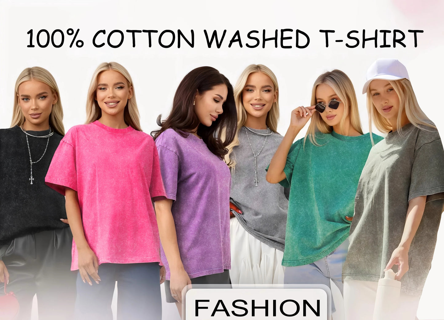 Amalfi Coast Italia Lemon Fruit Design Women Washed T-Shirts Y2K Casual T Shirt Summer Hip Hop Top Cotton Loose Short Sleeve