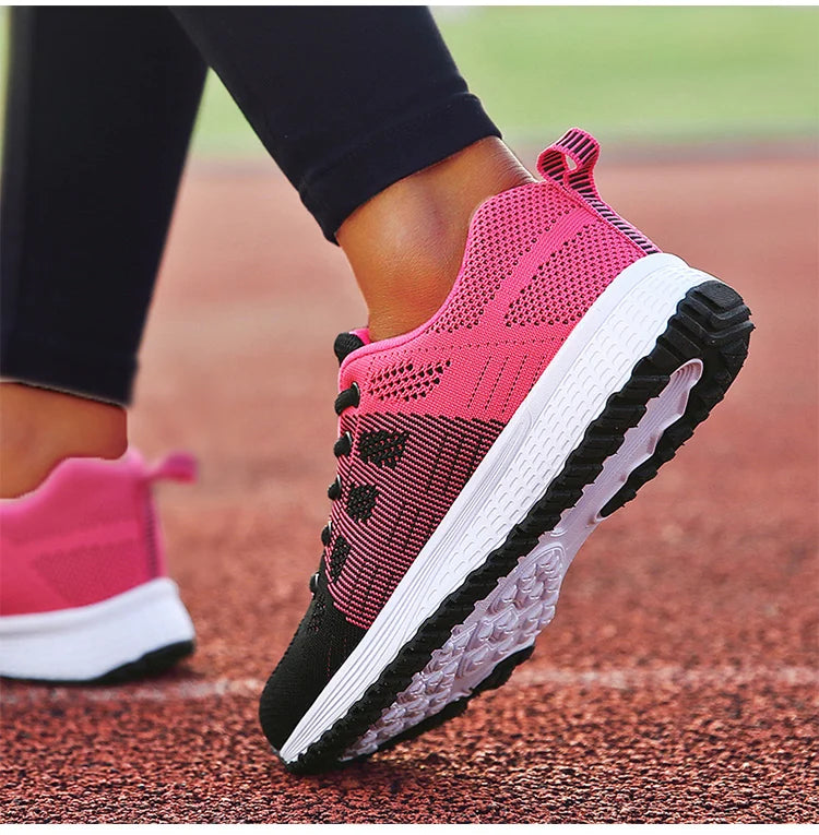 Women's Sports Shoes Fashion Gym Shoes For Woman Sneaker Mix Color Spring Sneakers Women Flats Casual Shoes Trainers Tenis Mujer