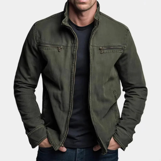 2026 Spring Jacket Men's Tooling Jacket Casual Cardigan Loose Sports Men's Clothing