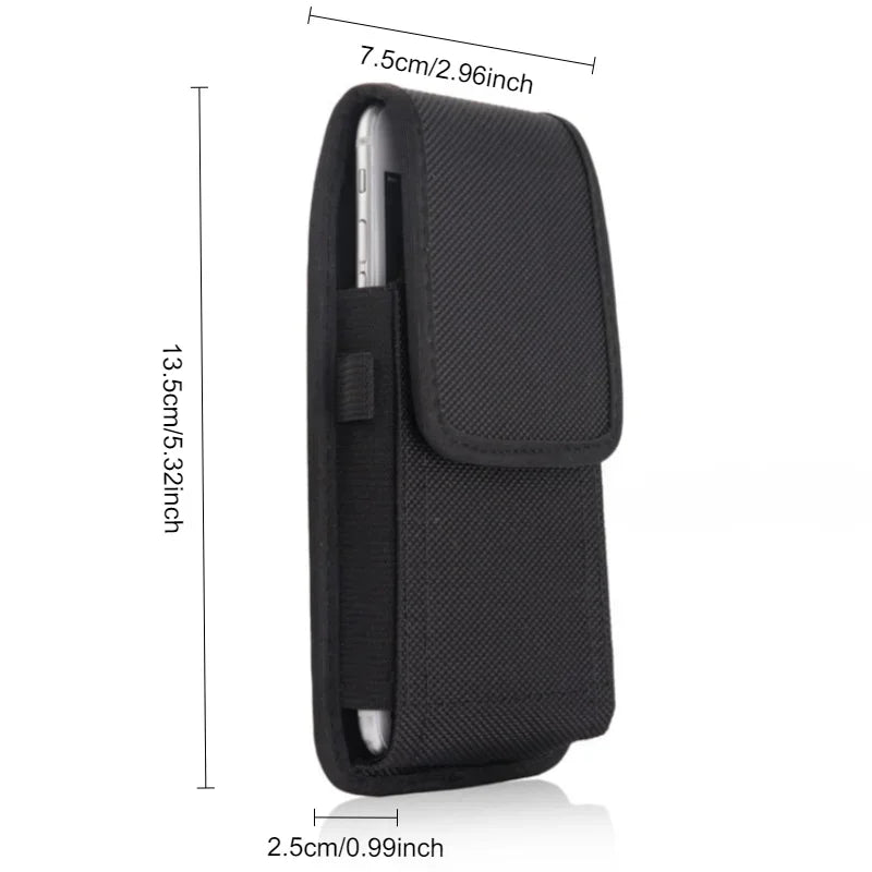 1pc Universal Waist Packs for Cellphone Bag Belt Mobile Phone Organizer Belt Clip Cards Holder Oxfordfabric Waist Bag Wallet
