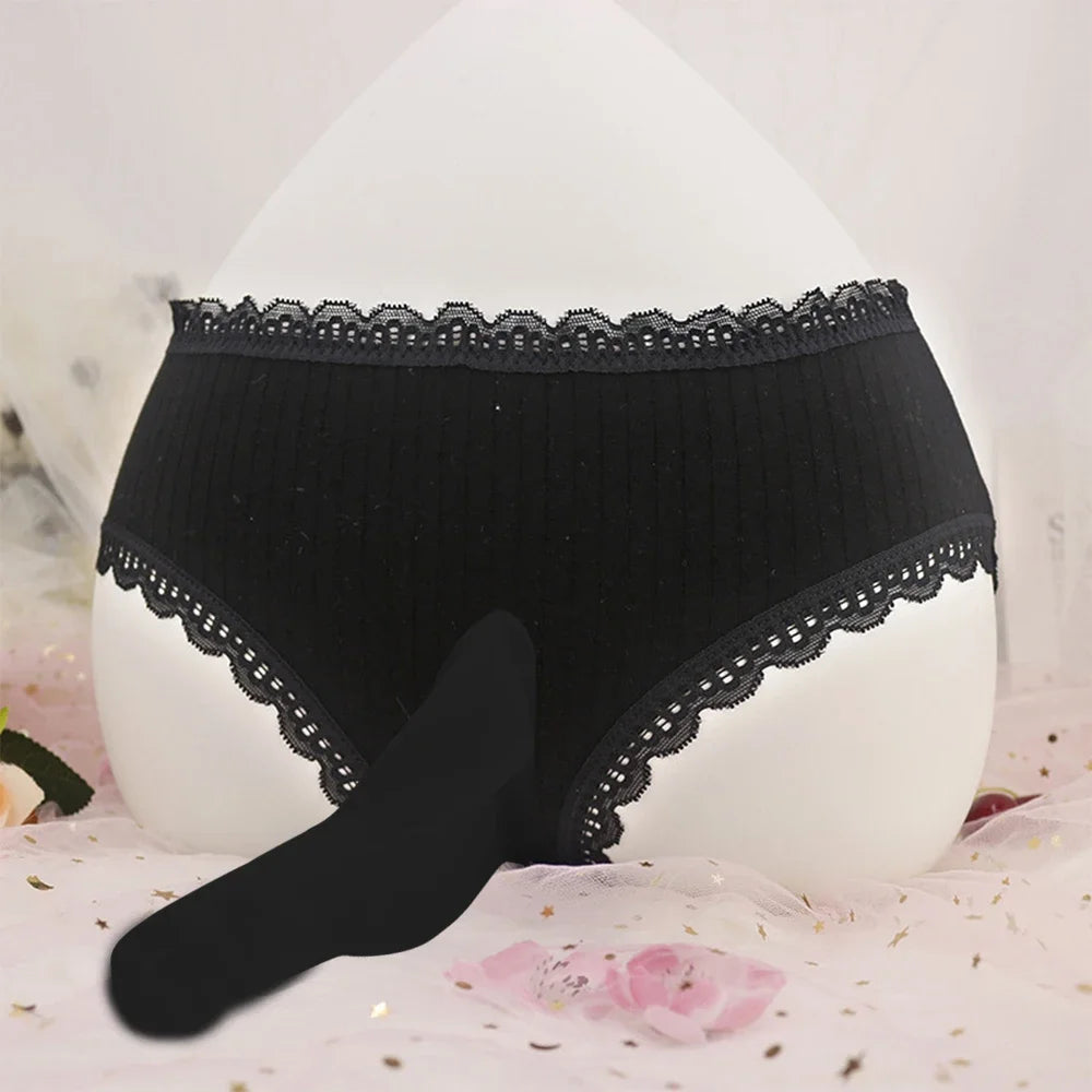 Sissy Penis Sheath Underwear Comfortbale Panties Pensi Pouch Underpants Gay Bow-knot Briefs Man Soft Lingerie Knickers