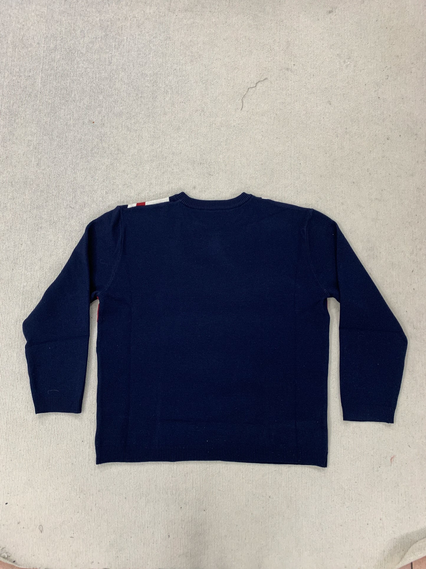 Y2K Unisex Union Jack Sweater, British Flag Graphic Long Sleeve Top, Casual Oversized Streetwear Knitted Jumper