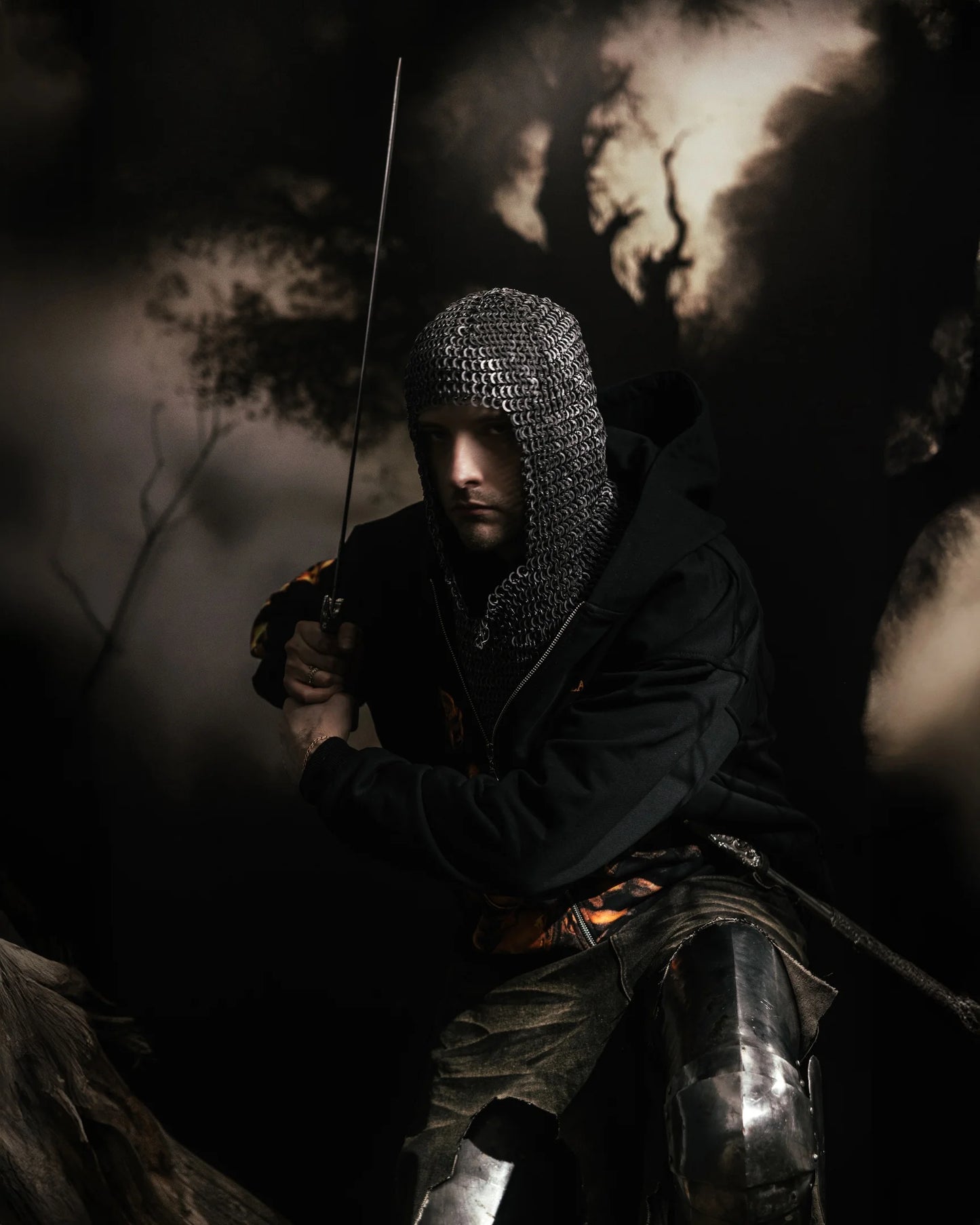 Streetwear Men Zipper Hoodie justice Graphic Print Zip Hooded Pullover Sweatshirt Hip Hop Jacket Y2K Coat Clothing Goth Top Punk