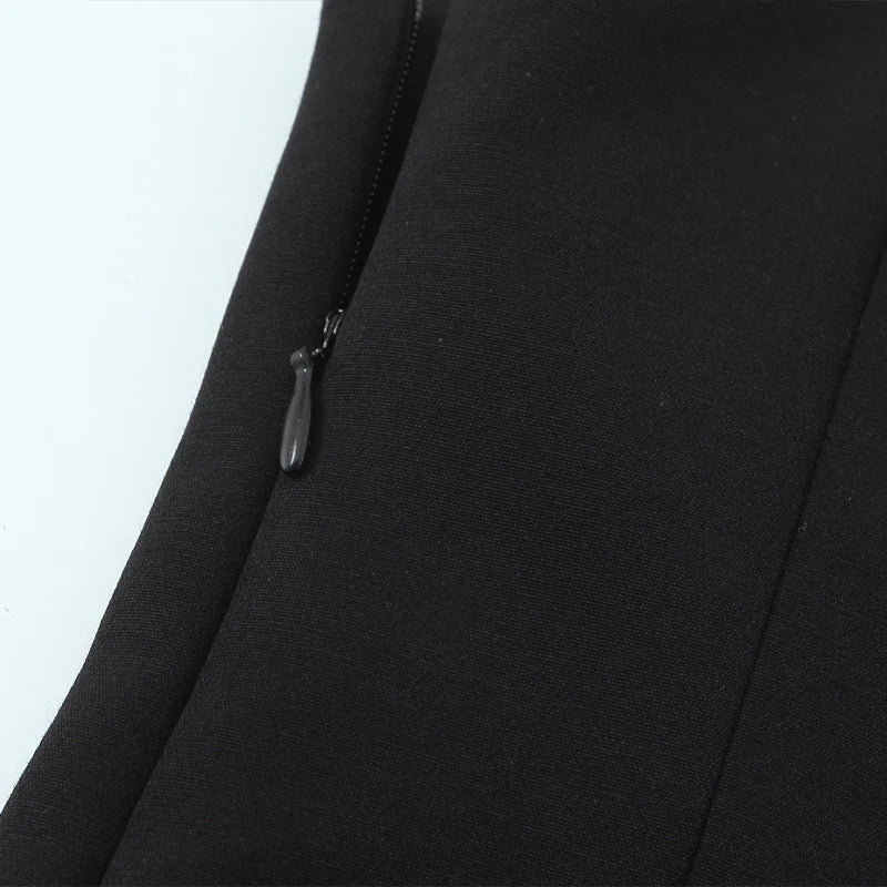 Willshela Women Fashion Solid Pleated Backless Side Zipper Tops Vintage Thin Straps Square Collar Female Chic Lady Camis BAZAARHUBO