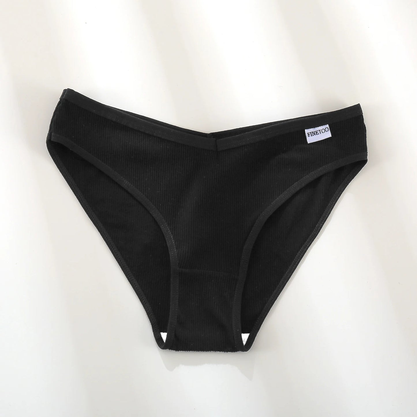 5PCS Women Cotton M-4XL Panties Briefs Female Sexy V Wasit Underwear Ladies Underpants Pantys Girls Plus Size Intimates Lingerie