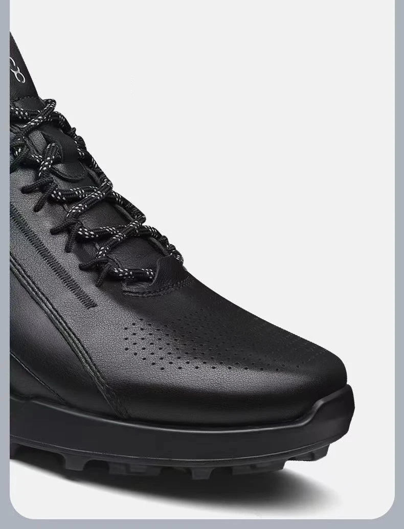 Leather Shoes Men Luxury Brands Designer Trekking Casual Sneaker Stylish Outdoor Athletic Walking Sports Business Young Menswear