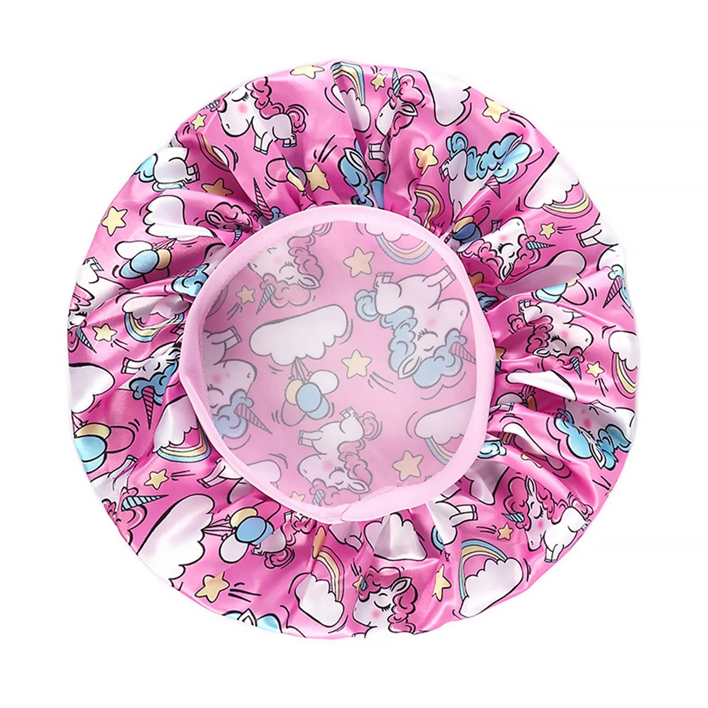 Fashion New African Children Adjustable Printing Ankara Satin Bonnet Sleep Cap Baby Kids Satin Bonnet Sleep Hat Silk Shower Cap