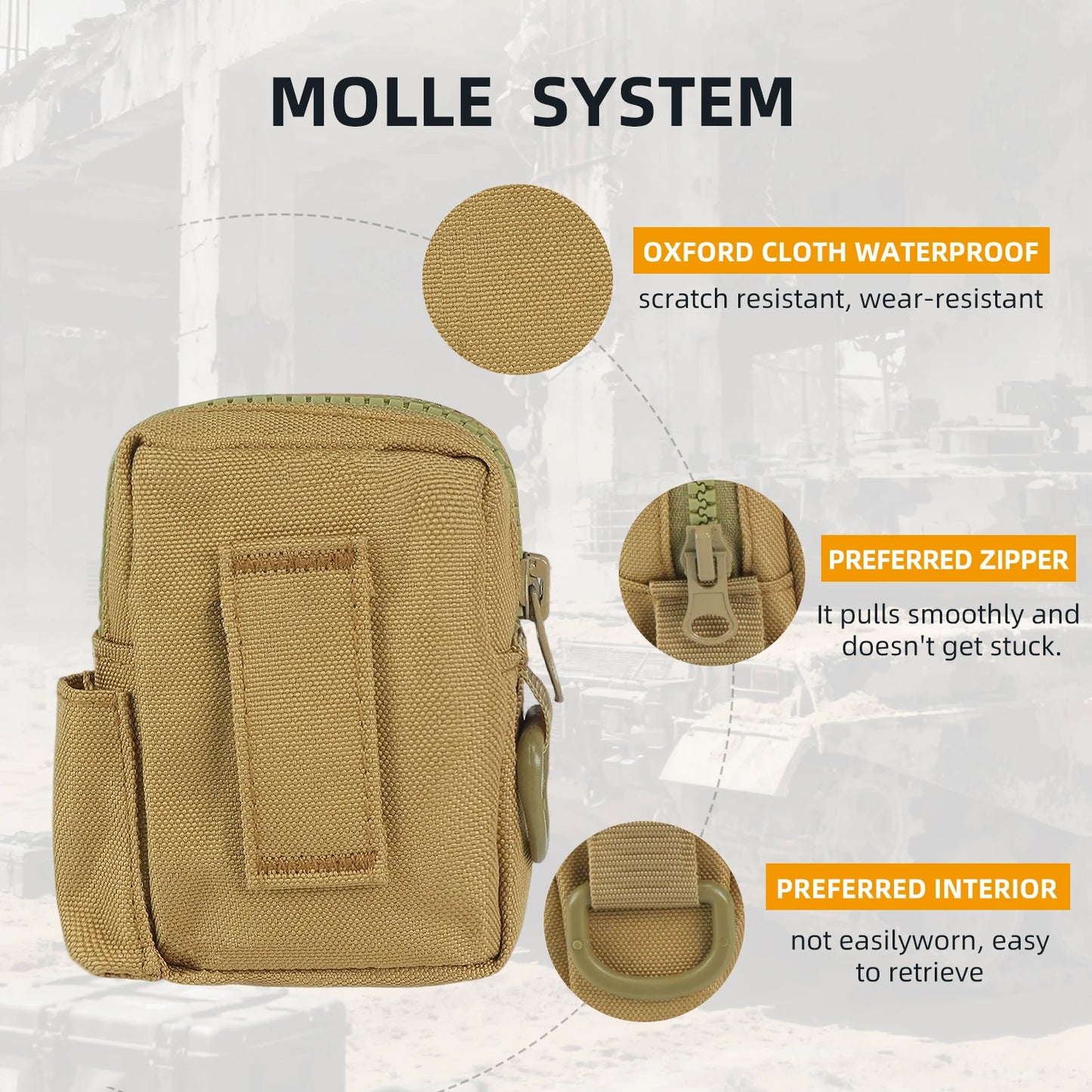 BOOIU Mini Exquisite Waist Bag
