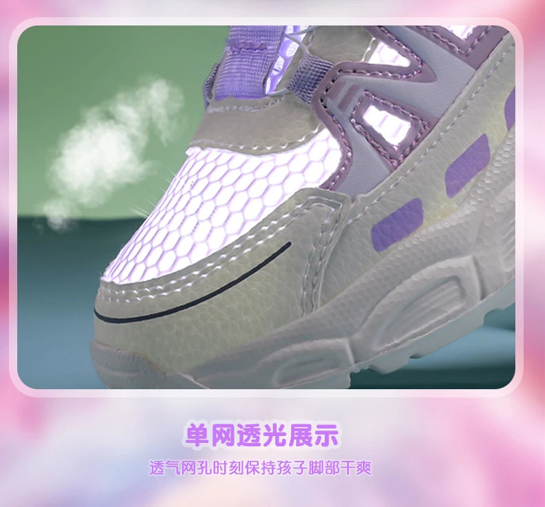 Children Casual Shoes for Girls Breathable Mesh Sneakers for Kids Summer Comfortable Outdoor Walking Shoes Fashion Sports Shoes