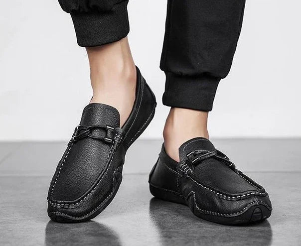Man Casual Shoe Slip-on Loafers Leather Shoes for Men Retro Size 45 Common Designer Shipping Free Sale Luxury Elegant Low Price