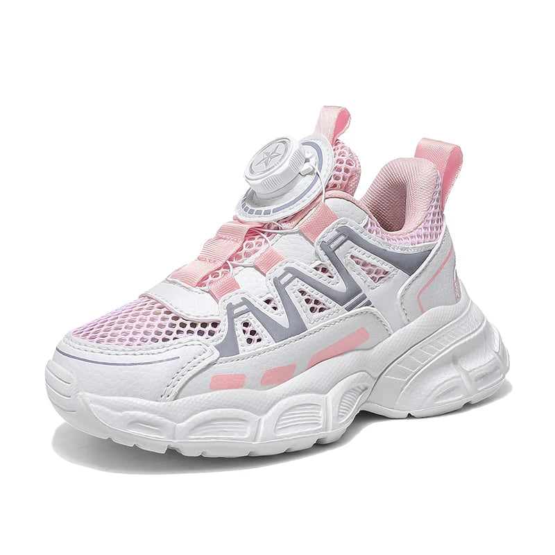 Children Casual Shoes for Girls Breathable Mesh Sneakers for Kids Summer Comfortable Outdoor Walking Shoes Fashion Sports Shoes
