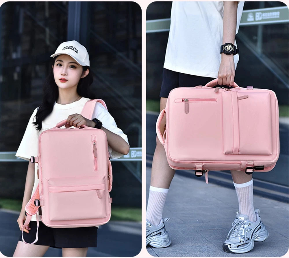 Buylor Travel Backpack Women Easyjet Backpack 45x35x20 Cabin Luggage Backpack for Airplane Large Capacity Carry On Laptop Bags