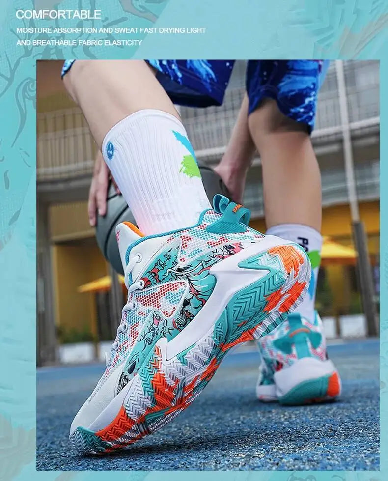 Woman's Shoes Outdoor Non-slip Basketball Shoes Comfortable Lightweight Sneakers Woman Casual Shoes High Quality Tennis Shoes