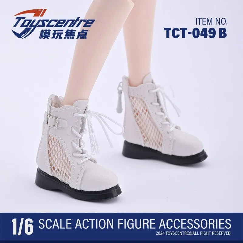 Toyscentre TCT-029 TCT-020 1/6 Female High Heels Boots Hollow Shoes Model TCT-003 4 5 6 7 8 9Fit 12'' Soldier Action Figure Body