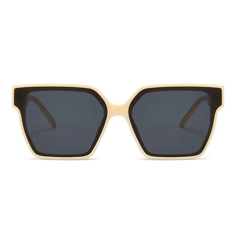 2023 New Women Rectangle Vintage Sunglasses Brand Designer Retro Points Sun Glasses Female Lady Eyeglass Cat Eye Driver Goggles BAZAARHUBO